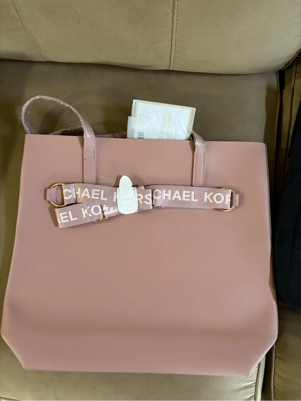Michael Kors Pink Tote Bag